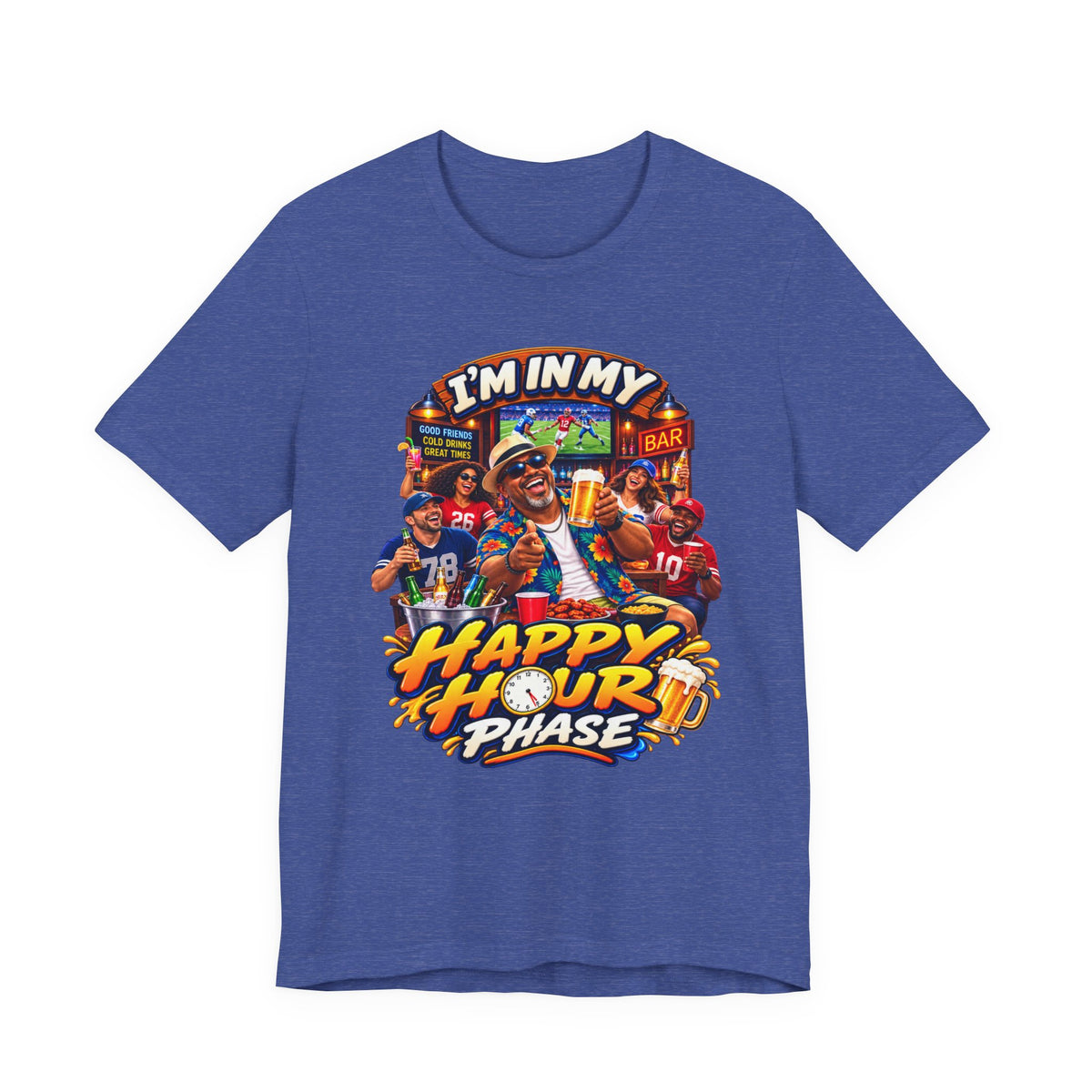 Happy Hour Phase T-Shirt — "I'm In My Happy Hour Phase" Casual Party Tee