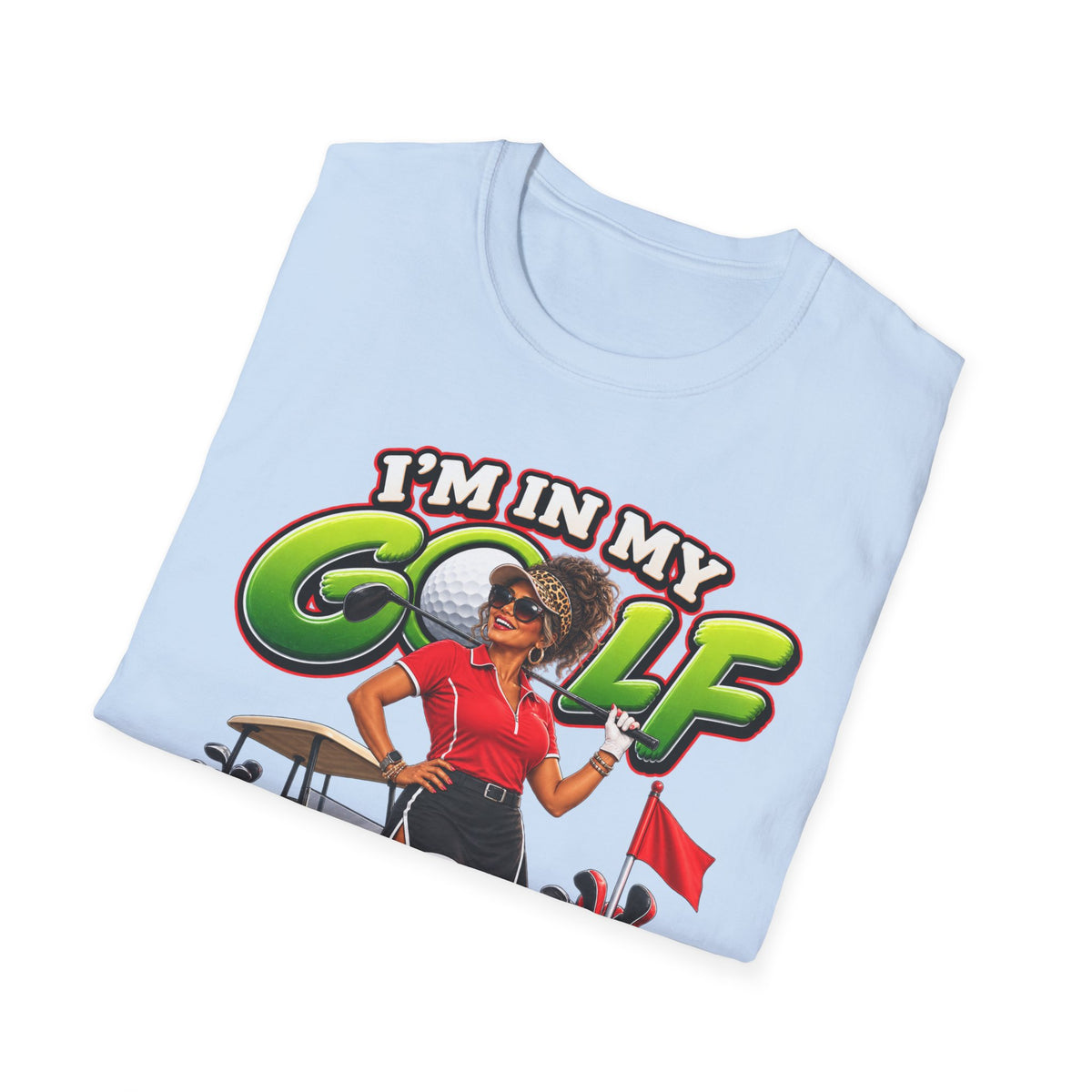 Golf T‑Shirt — "I’m In My Golf Phase" / "What Phase Are You In?" Retro Golf Graphic Tee