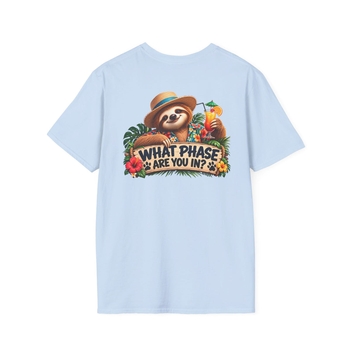 Cruise Phase T-Shirt – "We Are In Our Cruise Phase" Sloth Vacation Tee