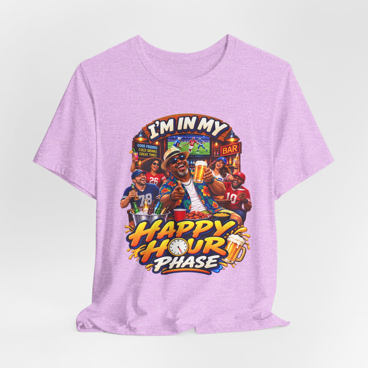 Happy Hour Phase T-Shirt — "I'm In My Happy Hour Phase" Casual Party Tee