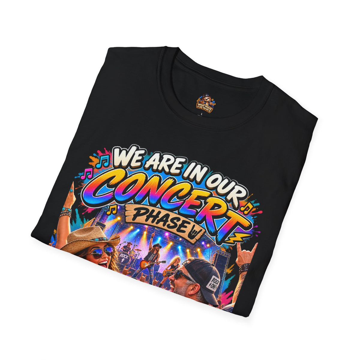 We Are in Our Concert Phase T-Shirt – What Phase Are You In? Music Lover Tee
