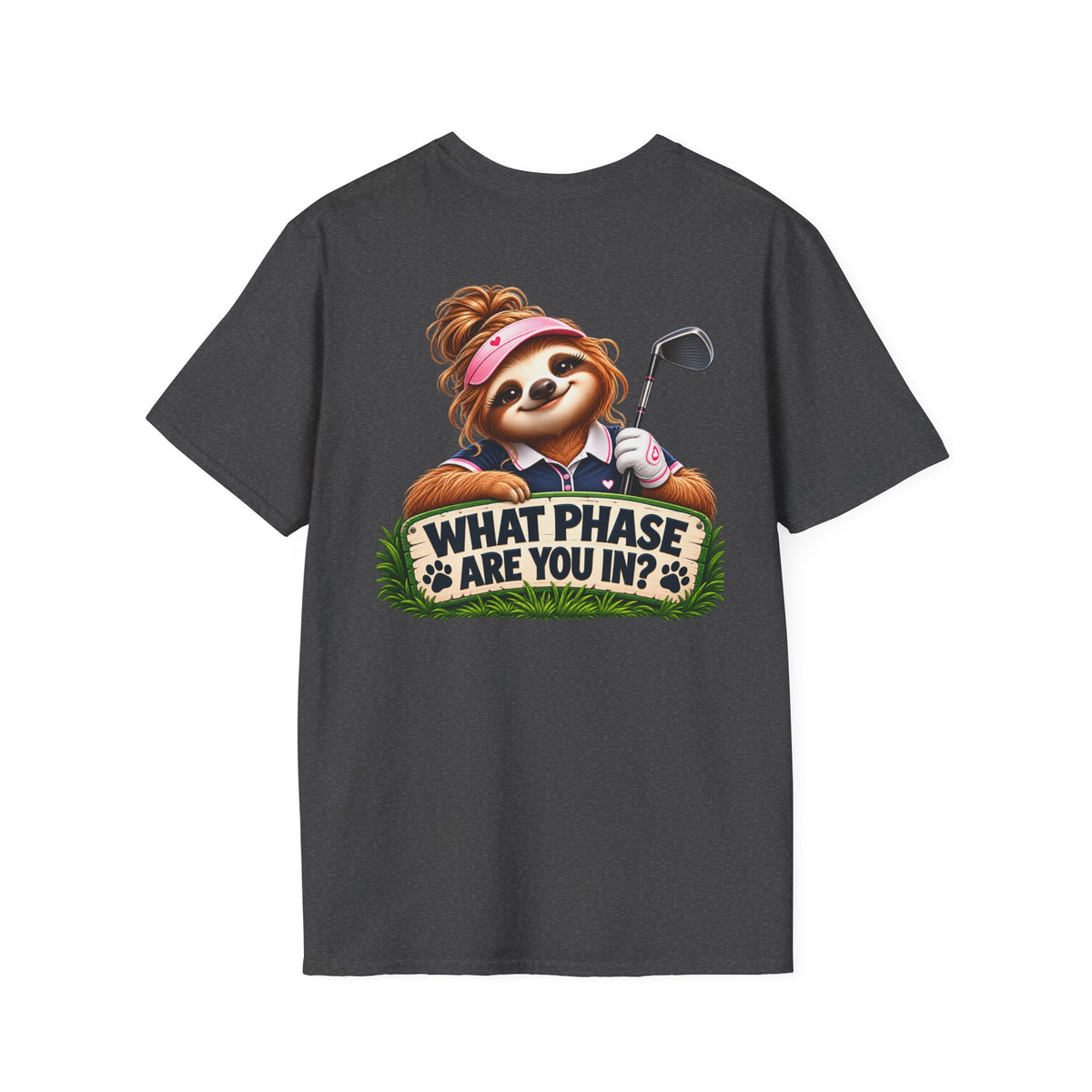 Golf T‑Shirt — "I’m In My Golf Phase" / "What Phase Are You In?" Retro Golf Graphic Tee