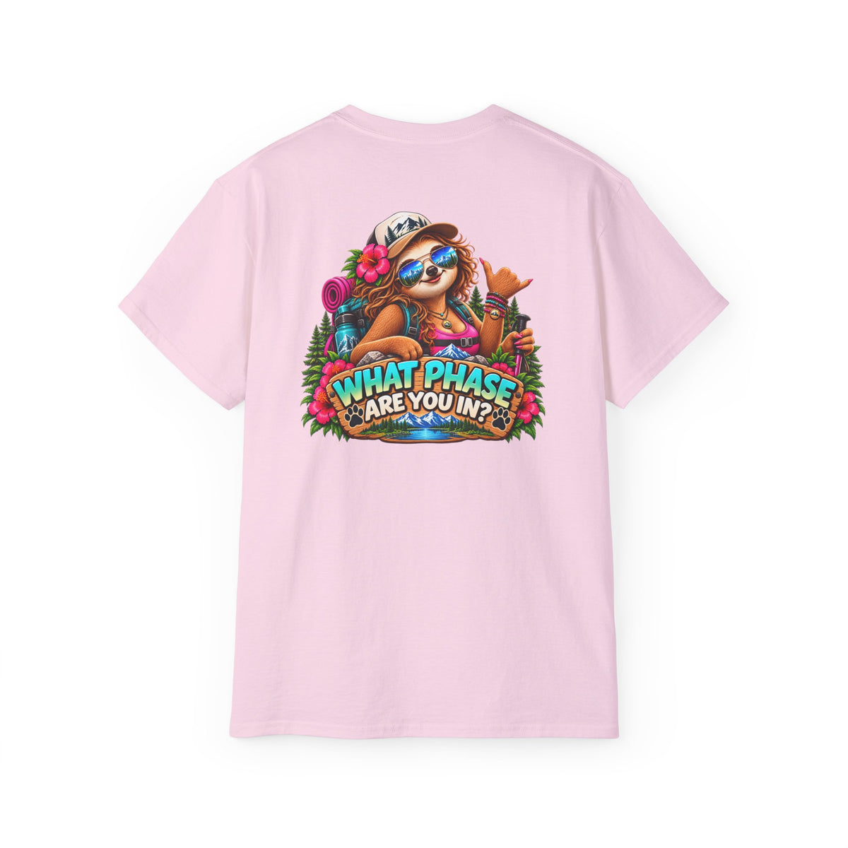 Adventure Phase Graphic Tee — "What Phase Are You In?" Beach Surf T-Shirt