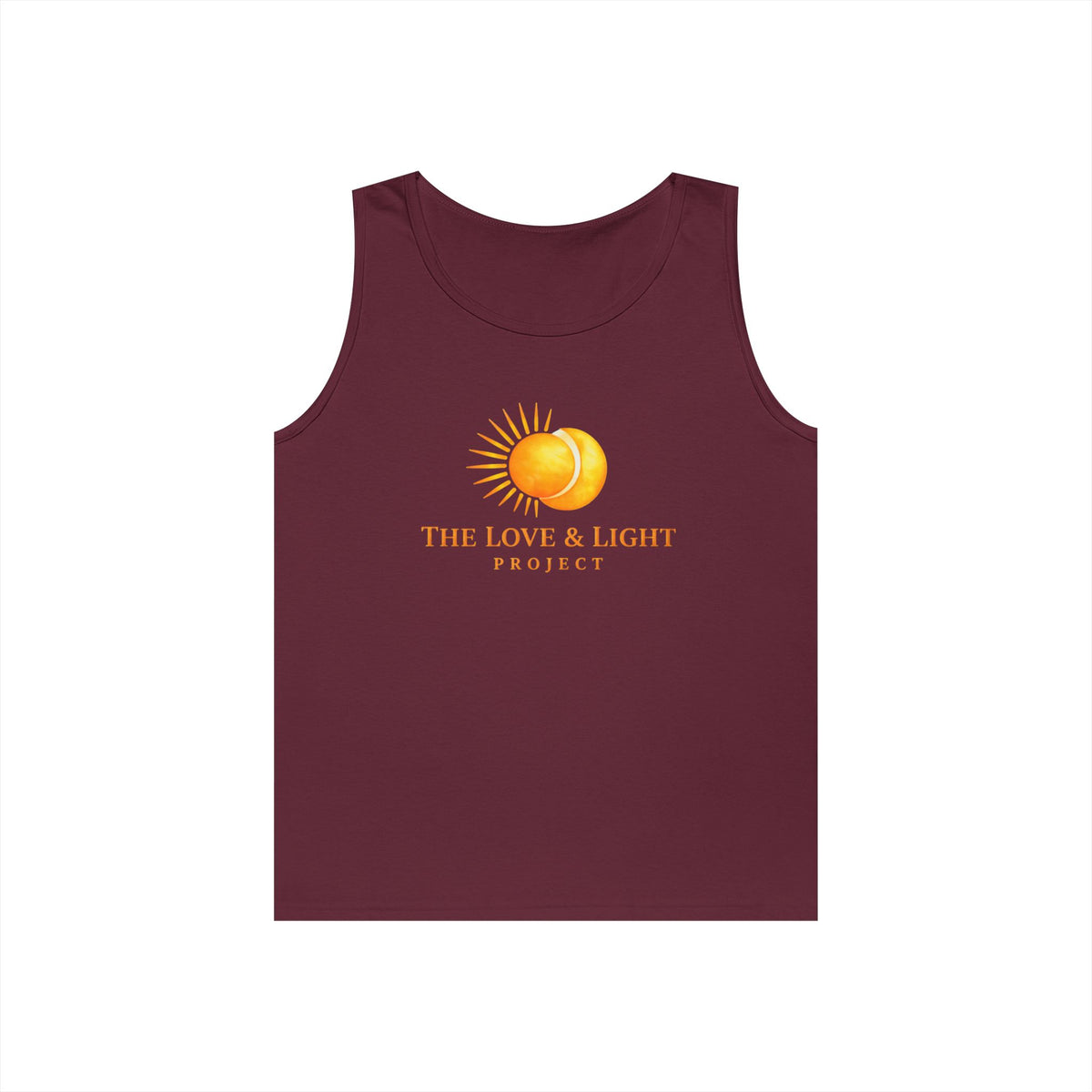 Love & Light Project Tank Top — Sunburst Logo Cotton Tank