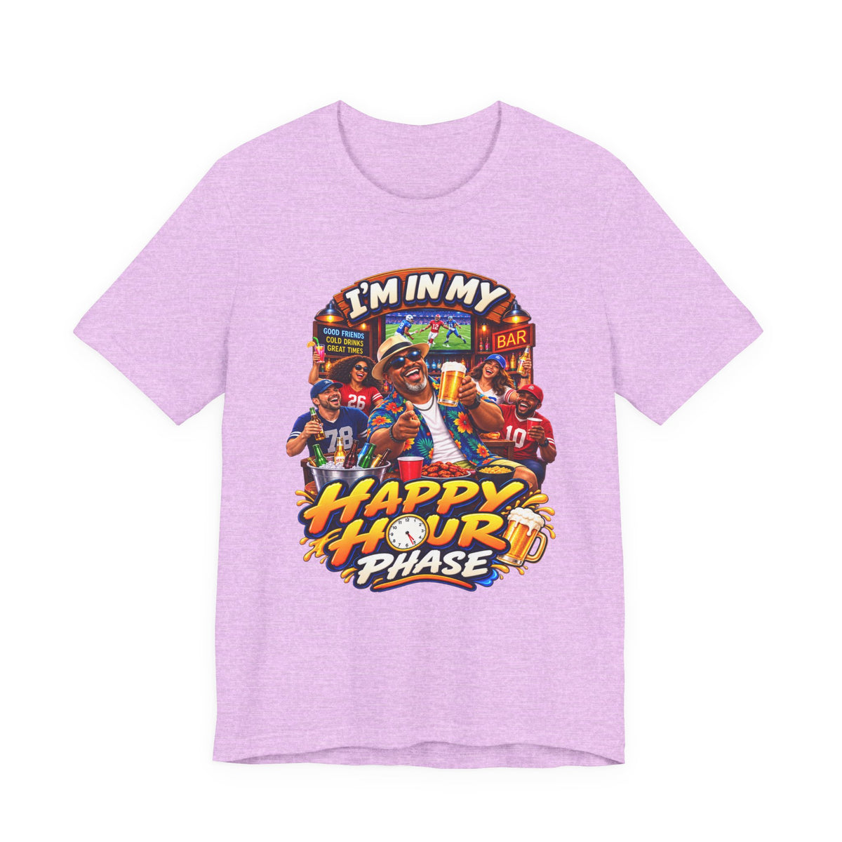Happy Hour Phase T-Shirt — "I'm In My Happy Hour Phase" Casual Party Tee