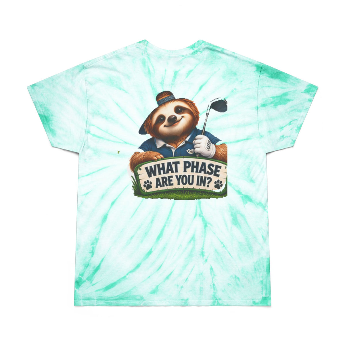 Golf Phase Tie-Dye Tee — "I'm In My Golf Phase" Graphic Shirt