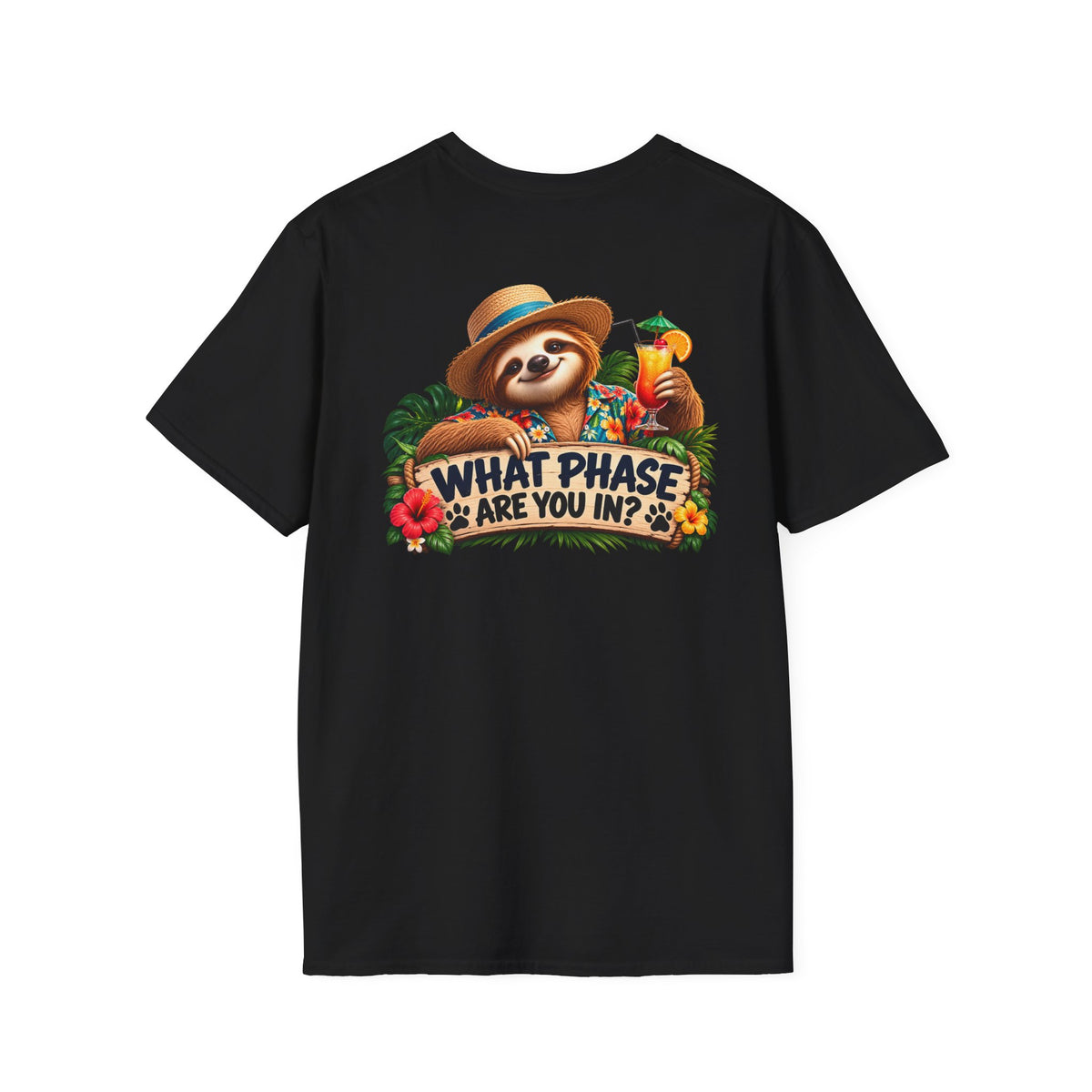 Cruise Phase T-Shirt – "We Are In Our Cruise Phase" Sloth Vacation Tee