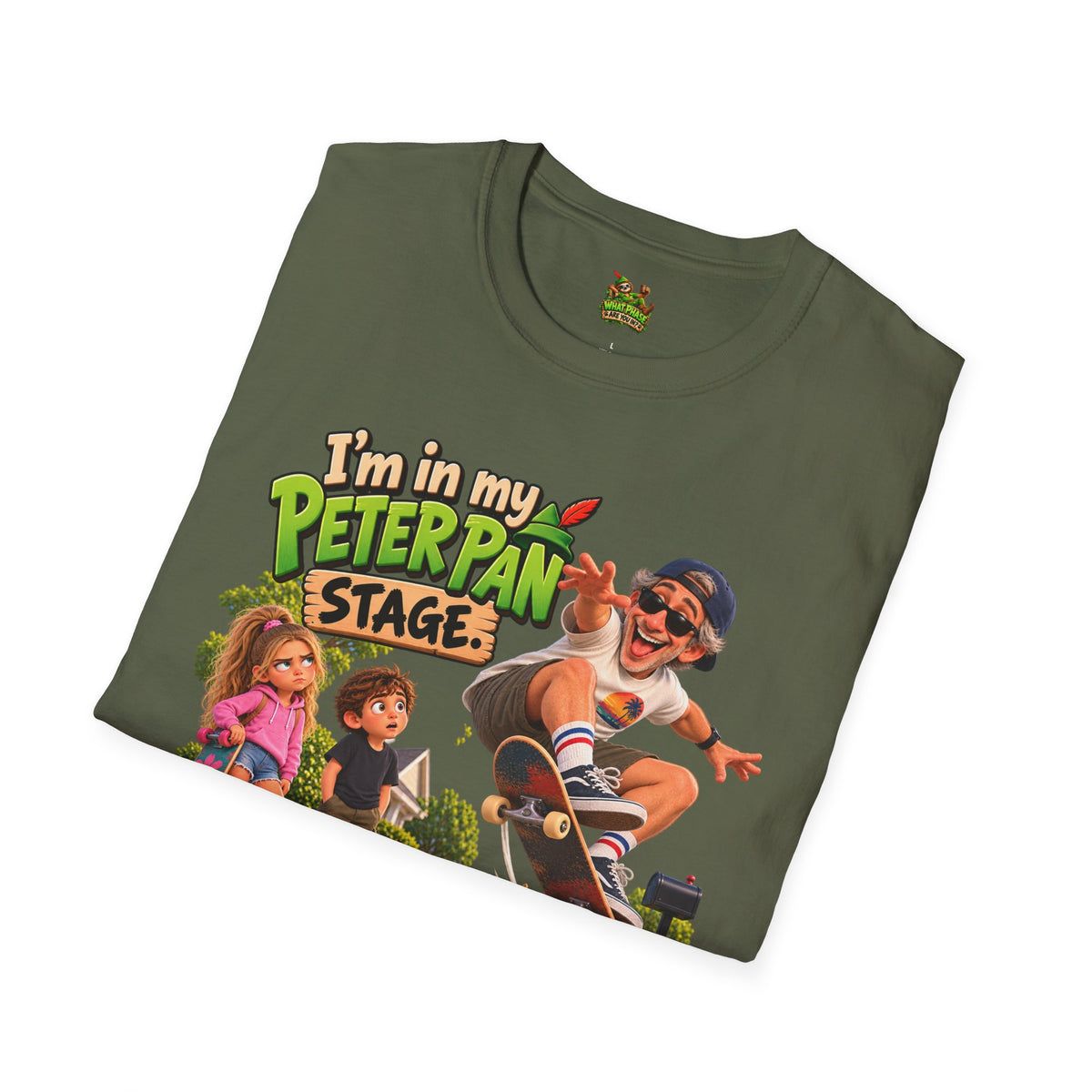 Peter Pan Phase & What Phase Are You In? Graphic T-Shirt