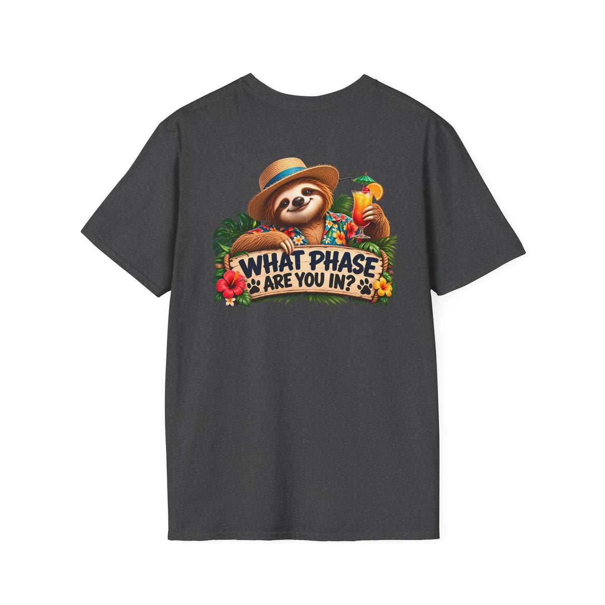 Cruise Phase T-Shirt – "We Are In Our Cruise Phase" Sloth Vacation Tee