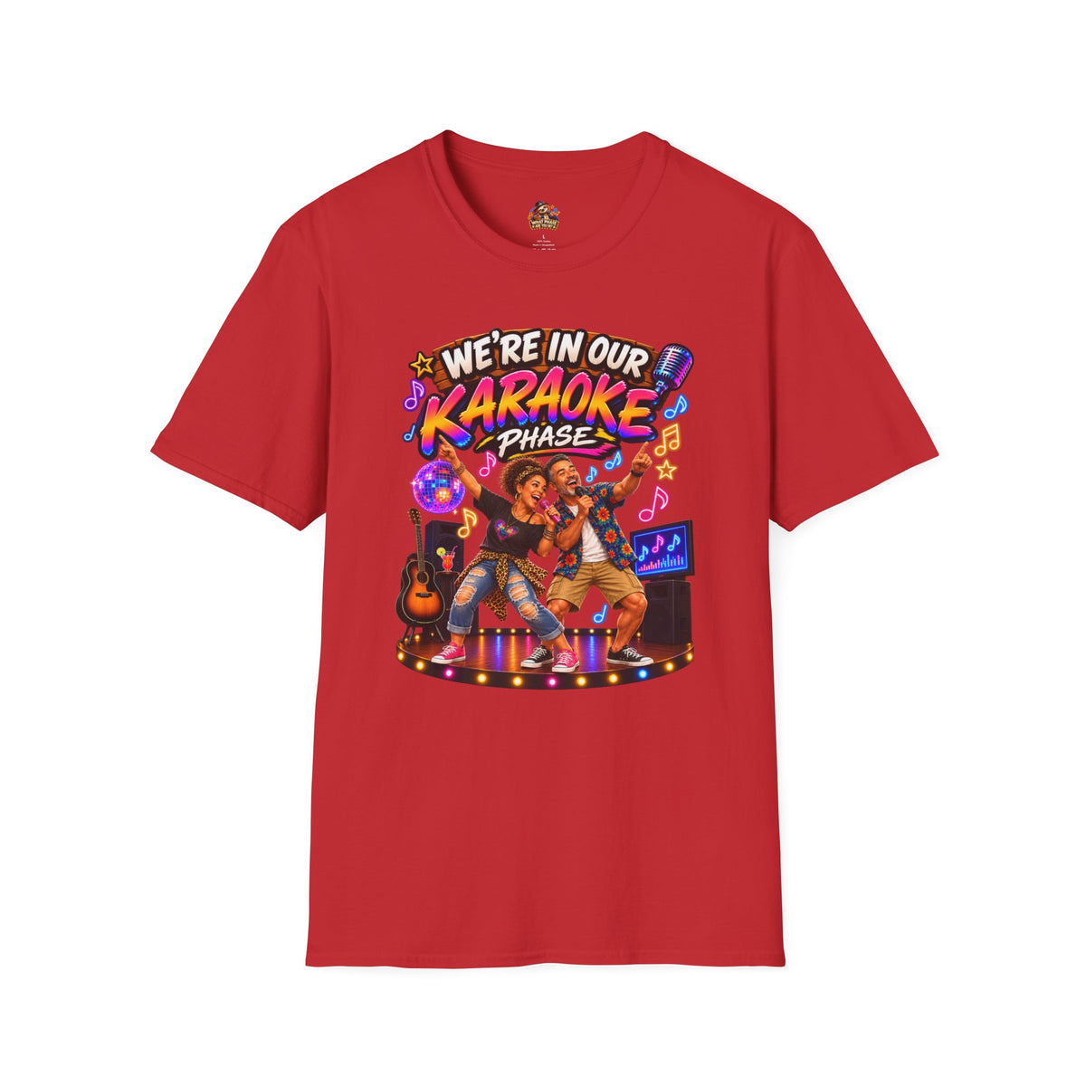 What Phase Are You In? Karaoke Sloth Graphic T-Shirt
