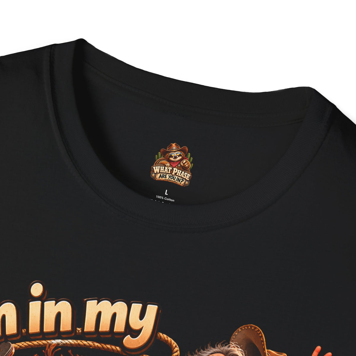I’m in My Cowboy Phase Funny Bull Riding Graphic T-Shirt