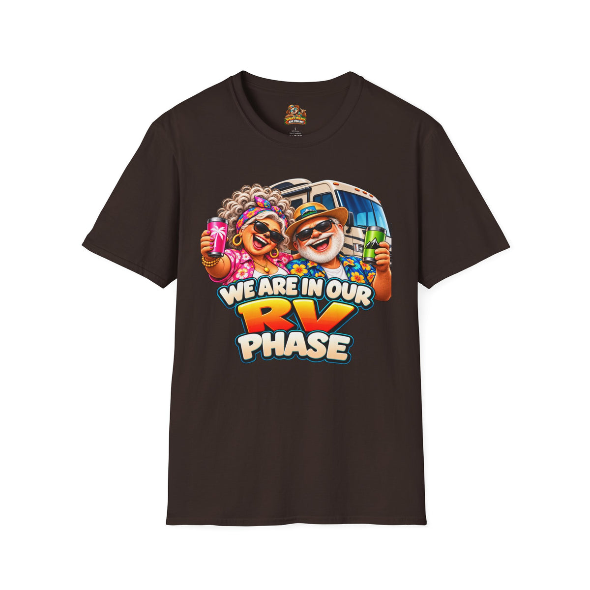 RV Phase T-Shirt — Funny We Are In Our RV Phase Camping Tee