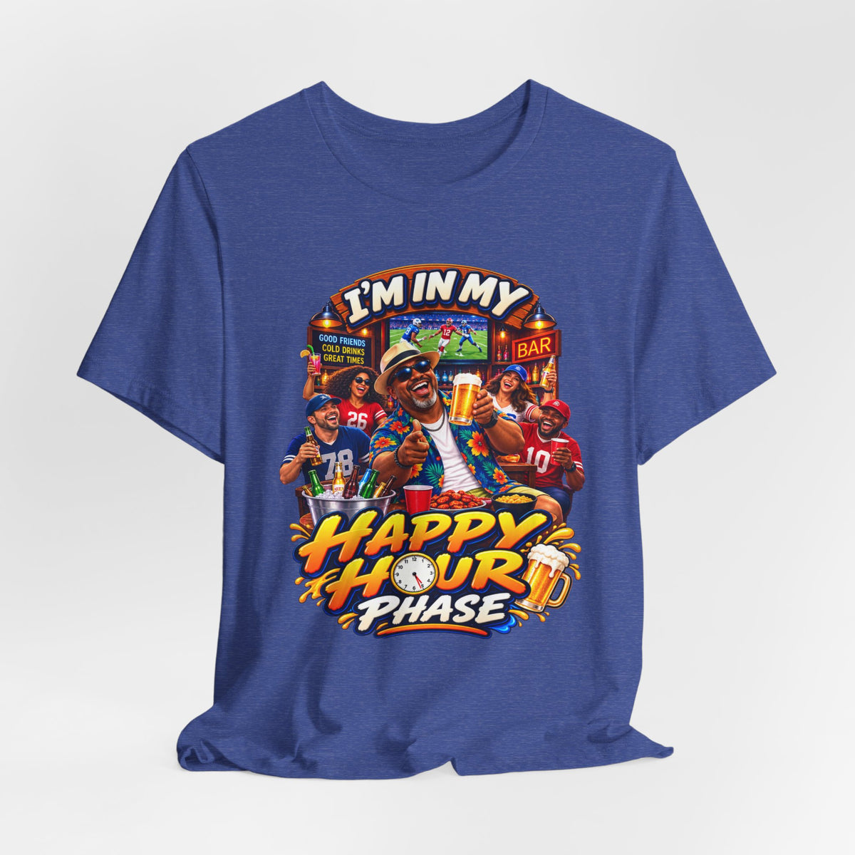 Happy Hour Phase T-Shirt — "I'm In My Happy Hour Phase" Casual Party Tee