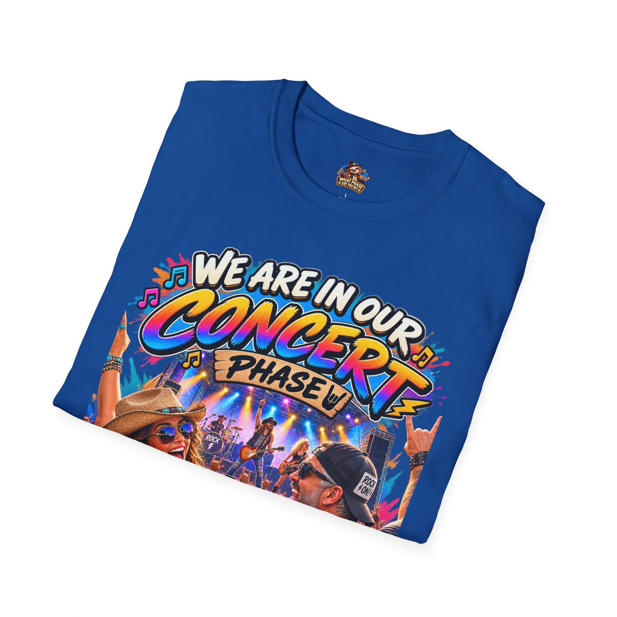 We Are in Our Concert Phase T-Shirt – What Phase Are You In? Music Lover Tee