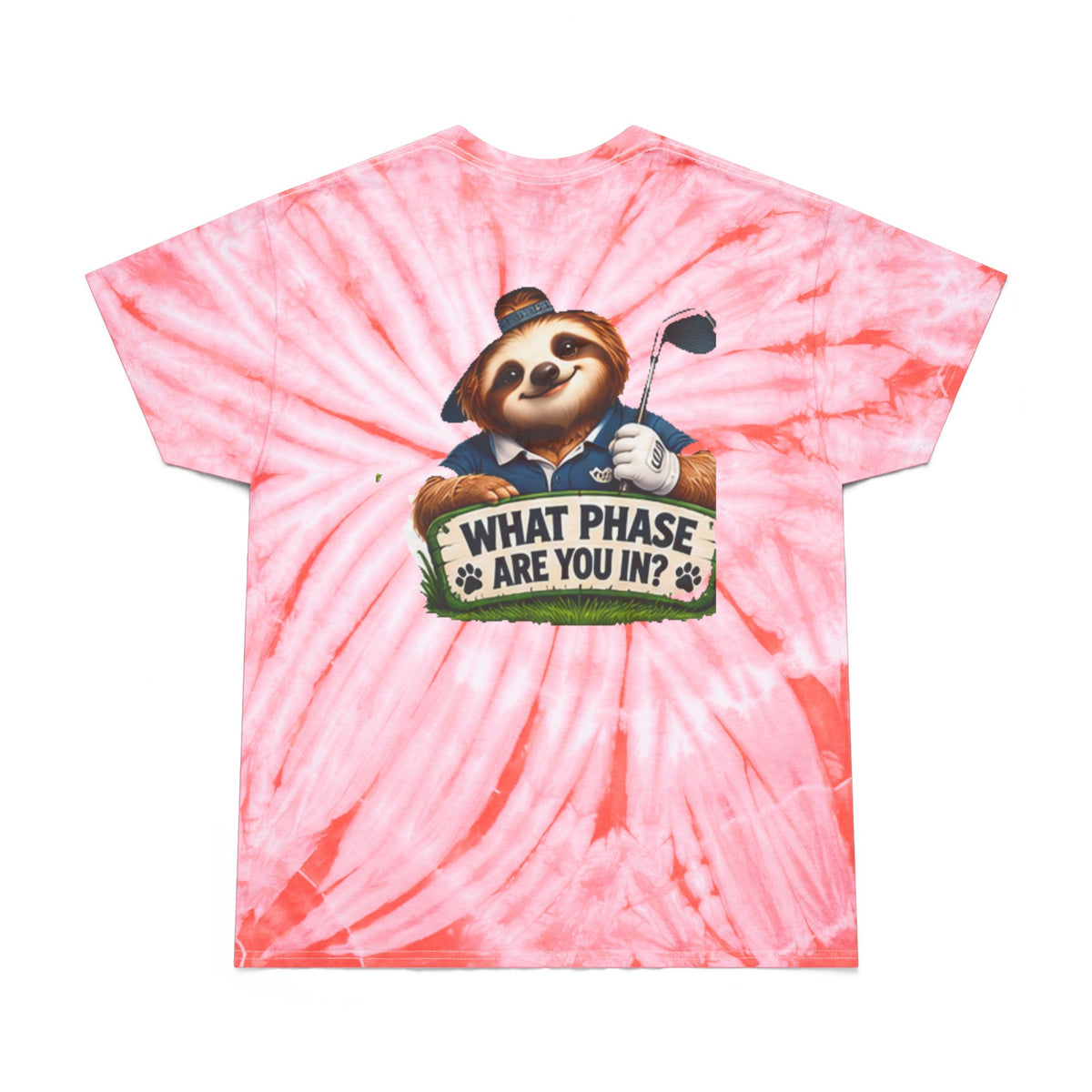 Golf Phase Tie-Dye Tee — "I'm In My Golf Phase" Graphic Shirt