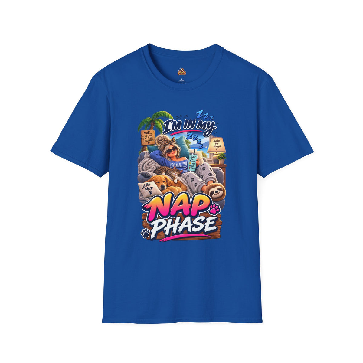 I’m in My Nap Phase Funny Cozy Nap Graphic T-Shirt