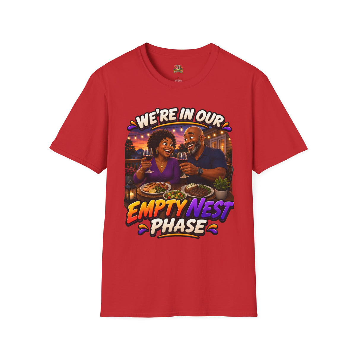 Empty Nest Phase & What Phase Are You In? Funny Retirement T-Shirt