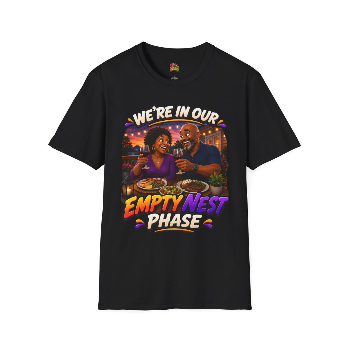 Empty Nest Phase & What Phase Are You In? Funny Retirement T-Shirt