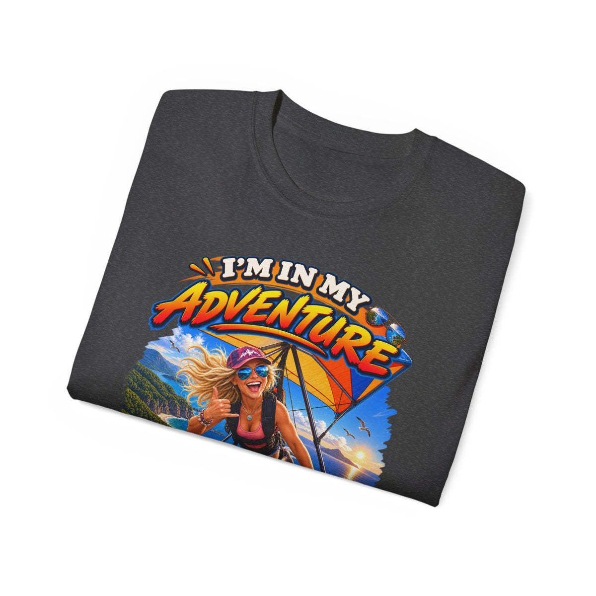 Adventure Phase Graphic Tee — "What Phase Are You In?" Beach Surf T-Shirt