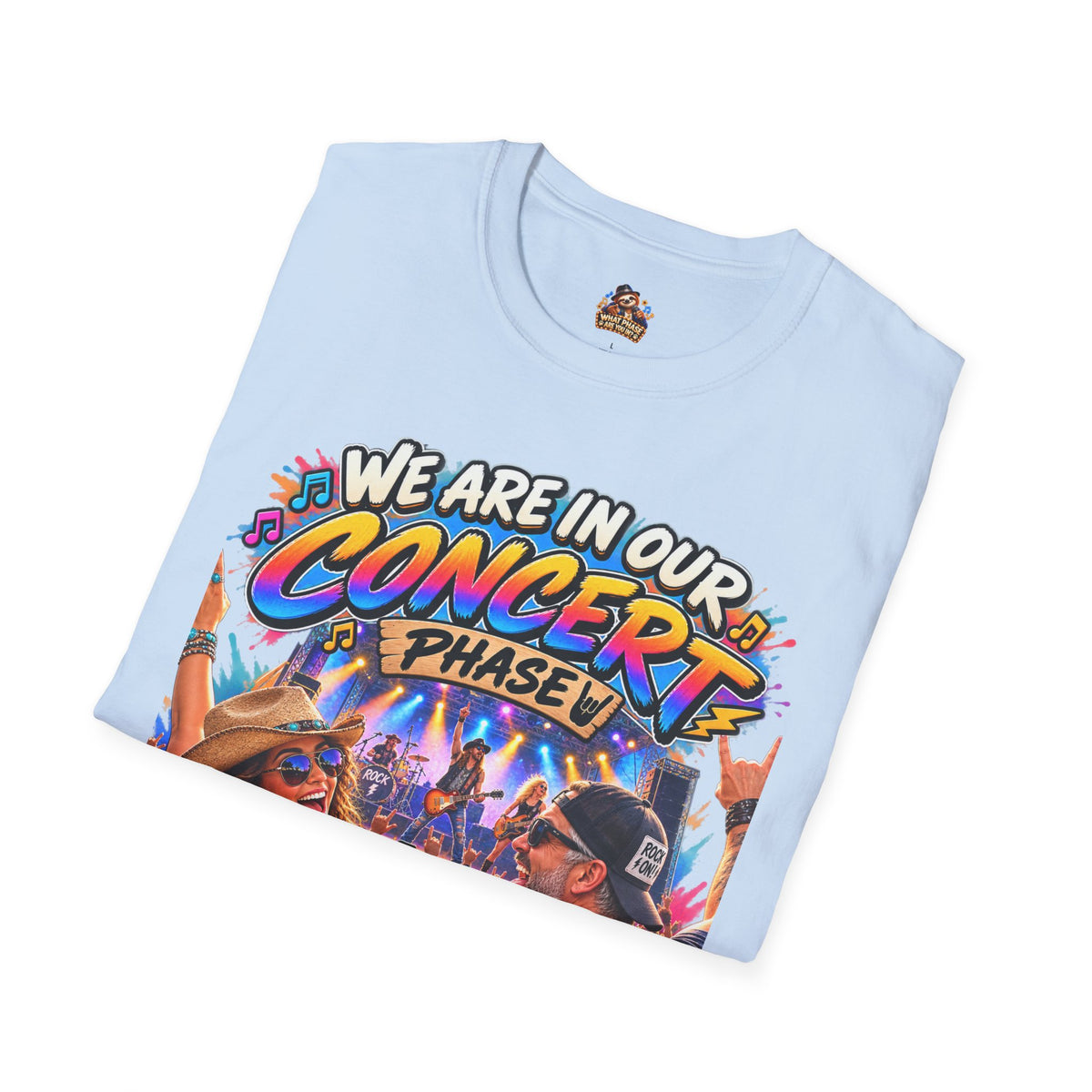 We Are in Our Concert Phase T-Shirt – What Phase Are You In? Music Lover Tee