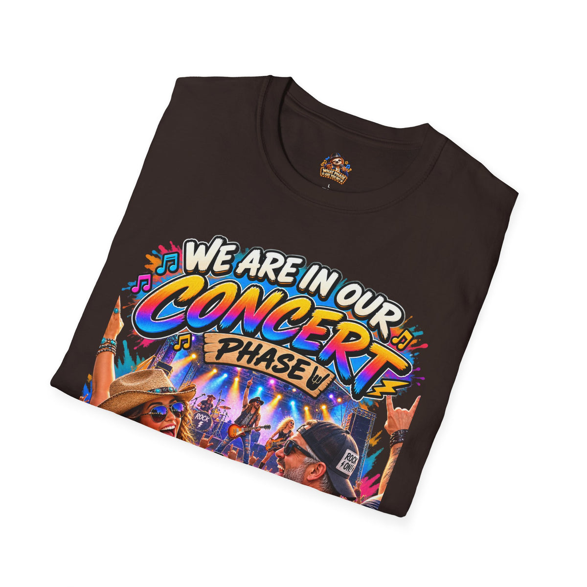 We Are in Our Concert Phase T-Shirt – What Phase Are You In? Music Lover Tee