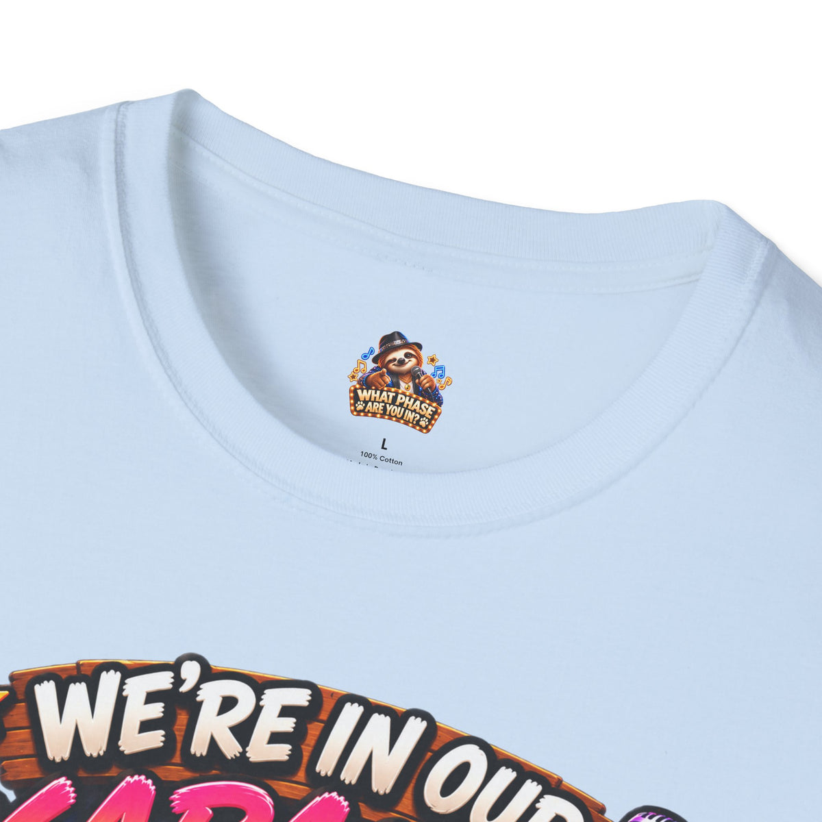 What Phase Are You In? Karaoke Sloth Graphic T-Shirt