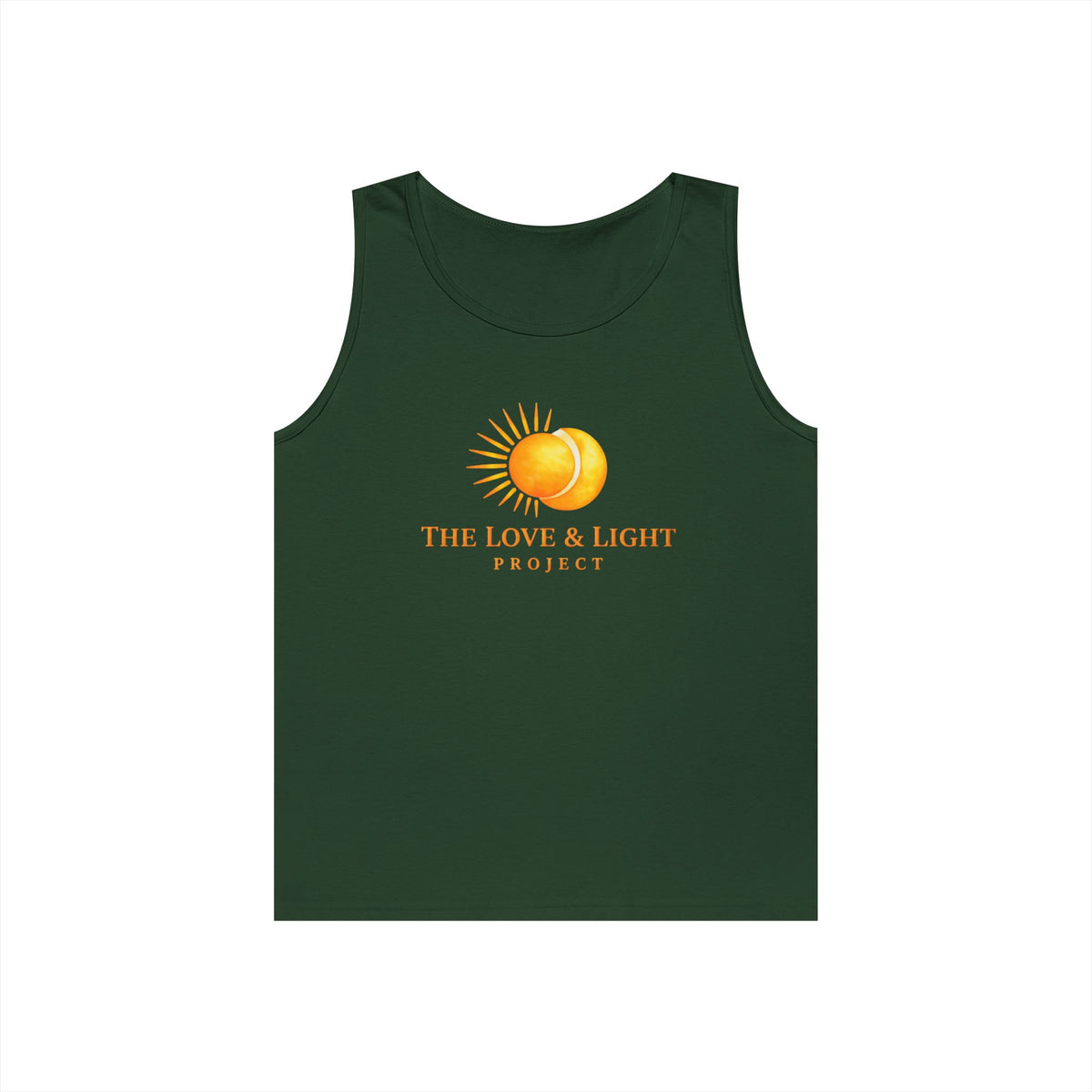 Love & Light Project Tank Top — Sunburst Logo Cotton Tank