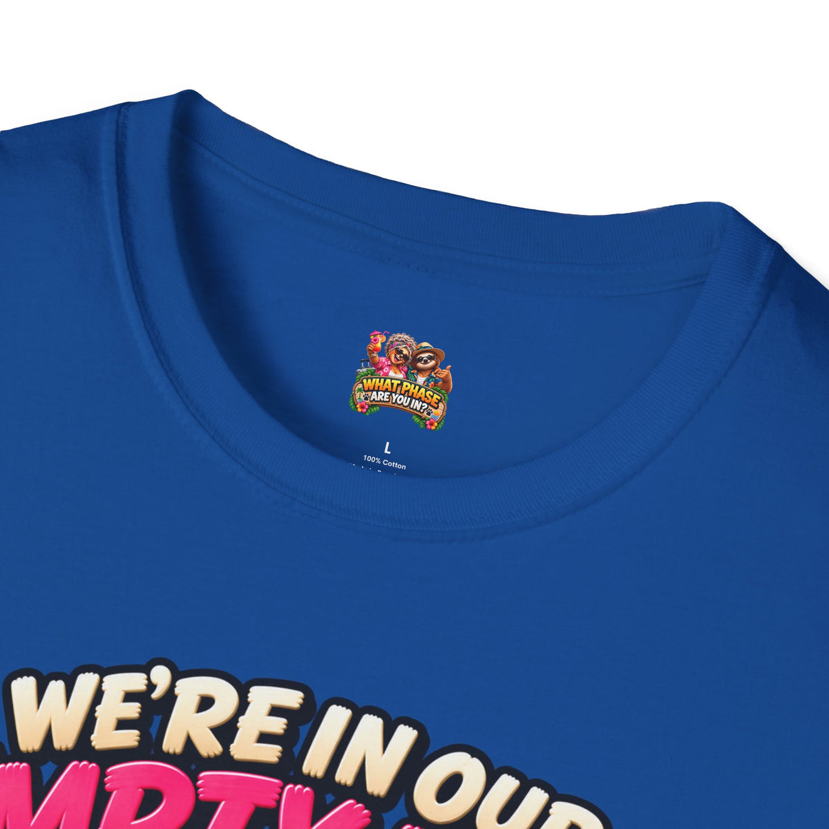 Empty Nest Phase T-Shirt — Fun Retro Parents Retirement Celebration Tee
