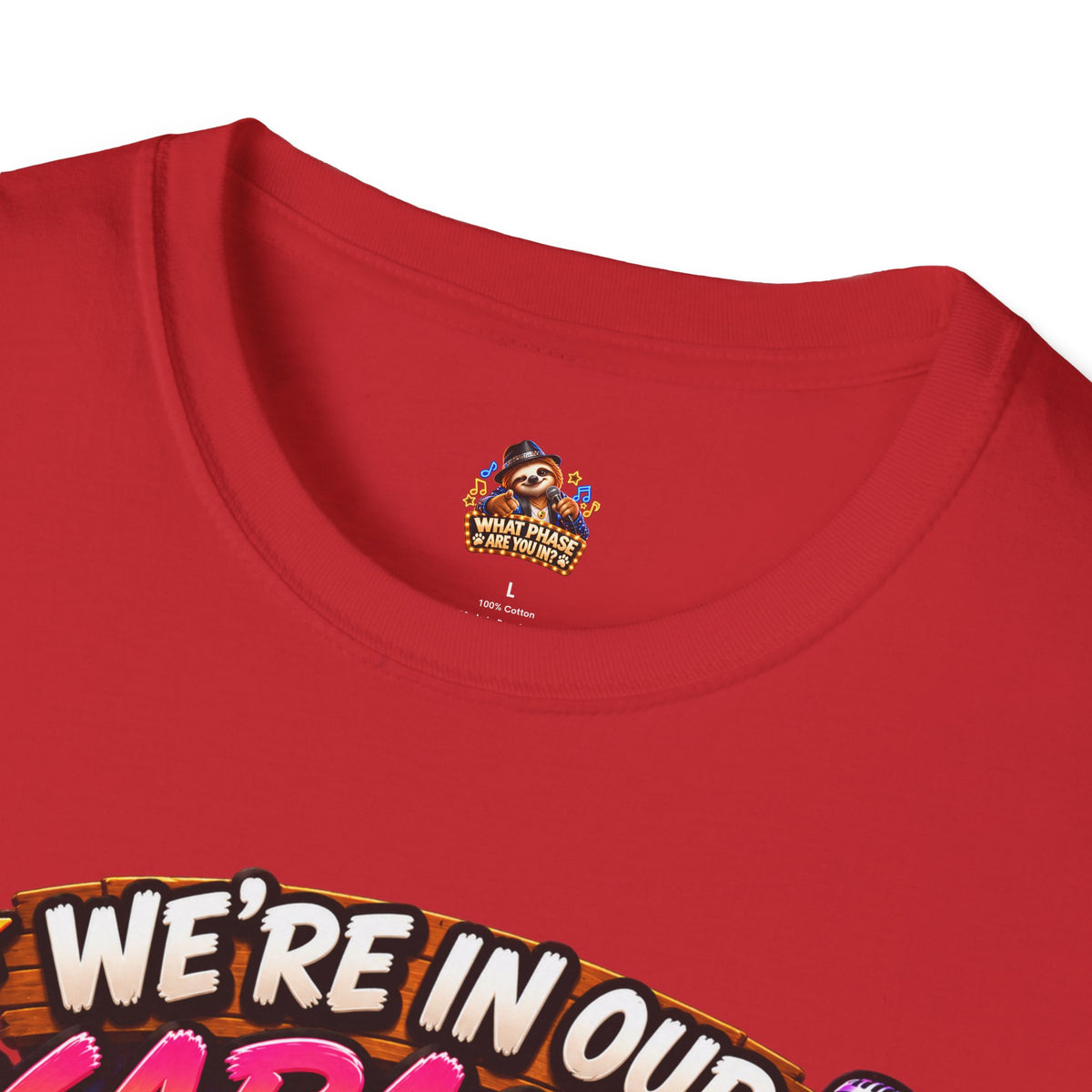 What Phase Are You In? Karaoke Sloth Graphic T-Shirt