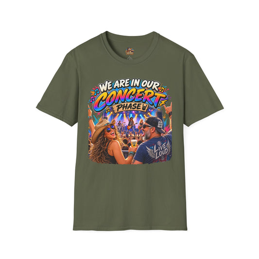 We Are in Our Concert Phase T-Shirt – What Phase Are You In? Music Lover Tee
