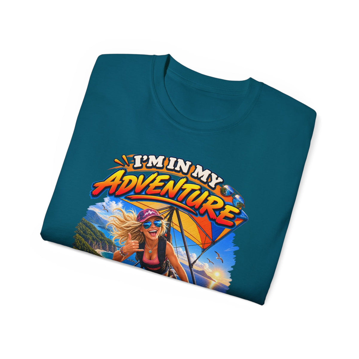Adventure Phase Graphic Tee — "What Phase Are You In?" Beach Surf T-Shirt